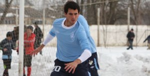 Joseph Di Chiara as a member of his first professional team, PFC Krylia Sovetov Samara (in the Russian Premier League), back in 2011.